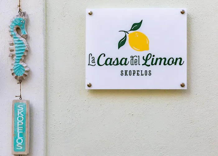 La Casa Del Limon - Sea Views & Walkable Location Nyaraló Szkópelosz